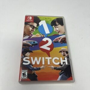 1 2 Switch Nintendo Switch CASE ONLY NO GAME